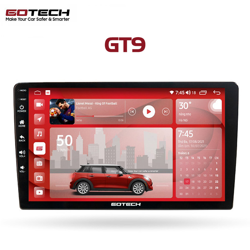 MÀN HÌNH ANDROID Ô TÔ GOTECH GT9